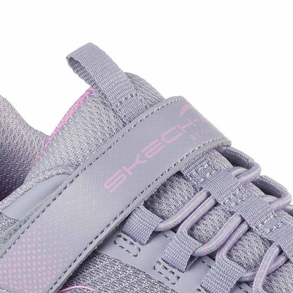 SKECHERS Microspec Max Advance - Fly 3.0 รองเท้าลำลองเด็กผู้หญิง