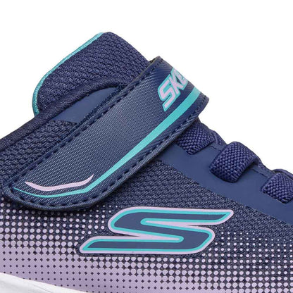 SKECHERS Microspec Velocity รองเท้าลำลองเด็กผู้หญิง
