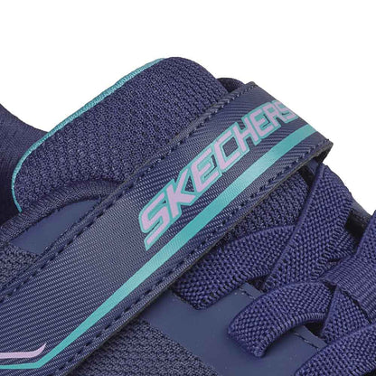 SKECHERS Microspec Velocity รองเท้าลำลองเด็กผู้หญิง