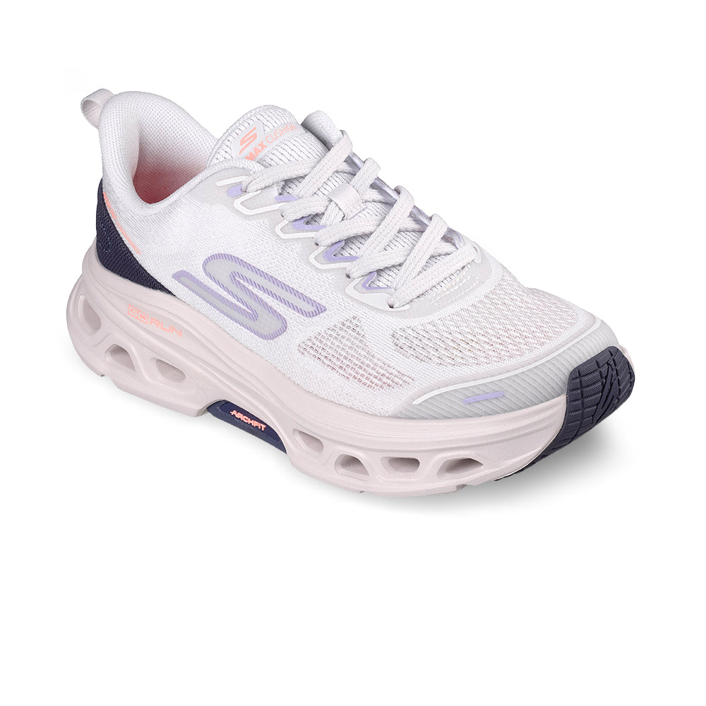 SKECHERS Max Cushioning Glide-Step Arch Fit - Premium Pace Women's Running Shoes - Supersports Thailand Supersports Thailand