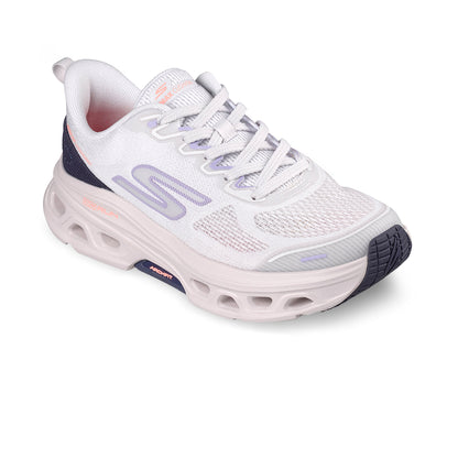 SKECHERS Max Cushioning Glide-Step Arch Fit - Premium Pace Women's Running Shoes - Supersports Thailand