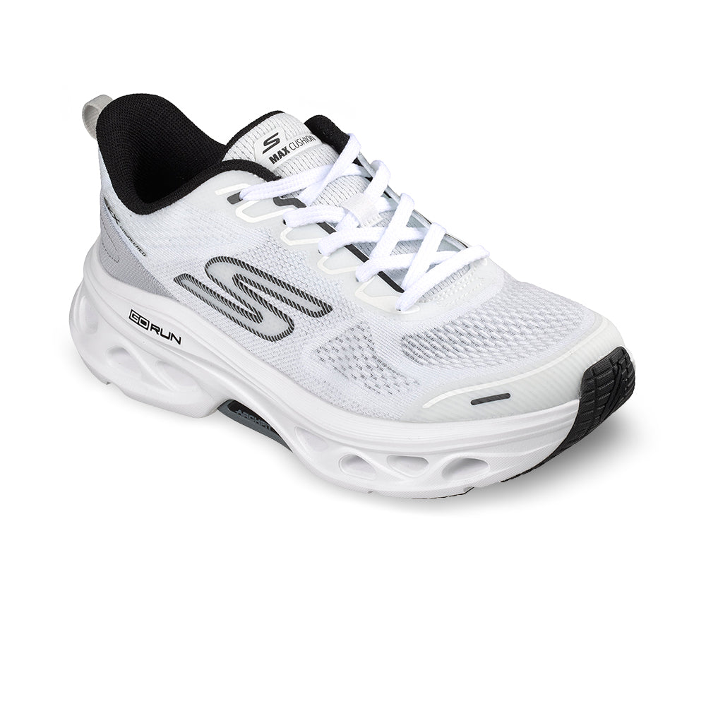 SKECHERS Max Cushioning Glide-Step Arch Fit - Premium Pace Women's Running Shoes - Supersports Thailand