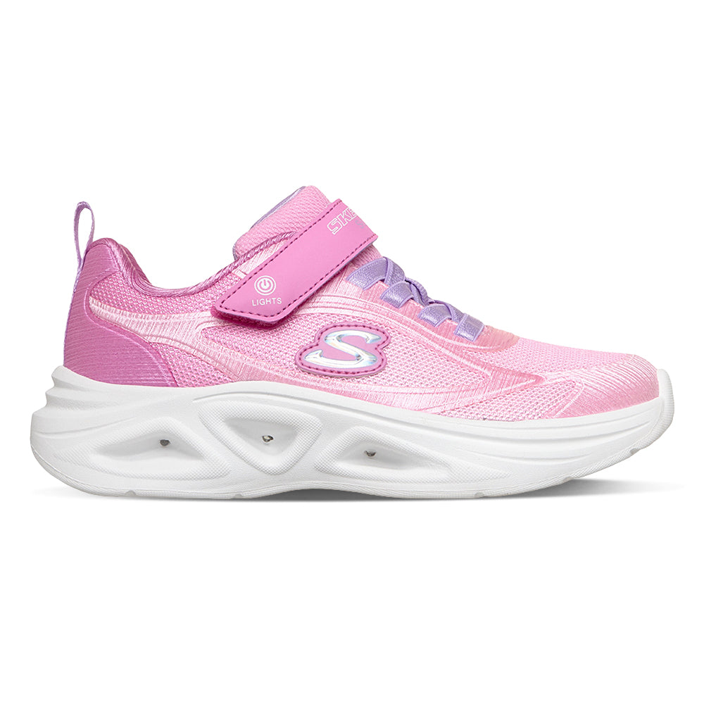SKECHERS S-Lights: Sola Glow 2.0 - Dazzle Steps รองเท้าลำลองเด็กผู้หญิง Supersports Thailand