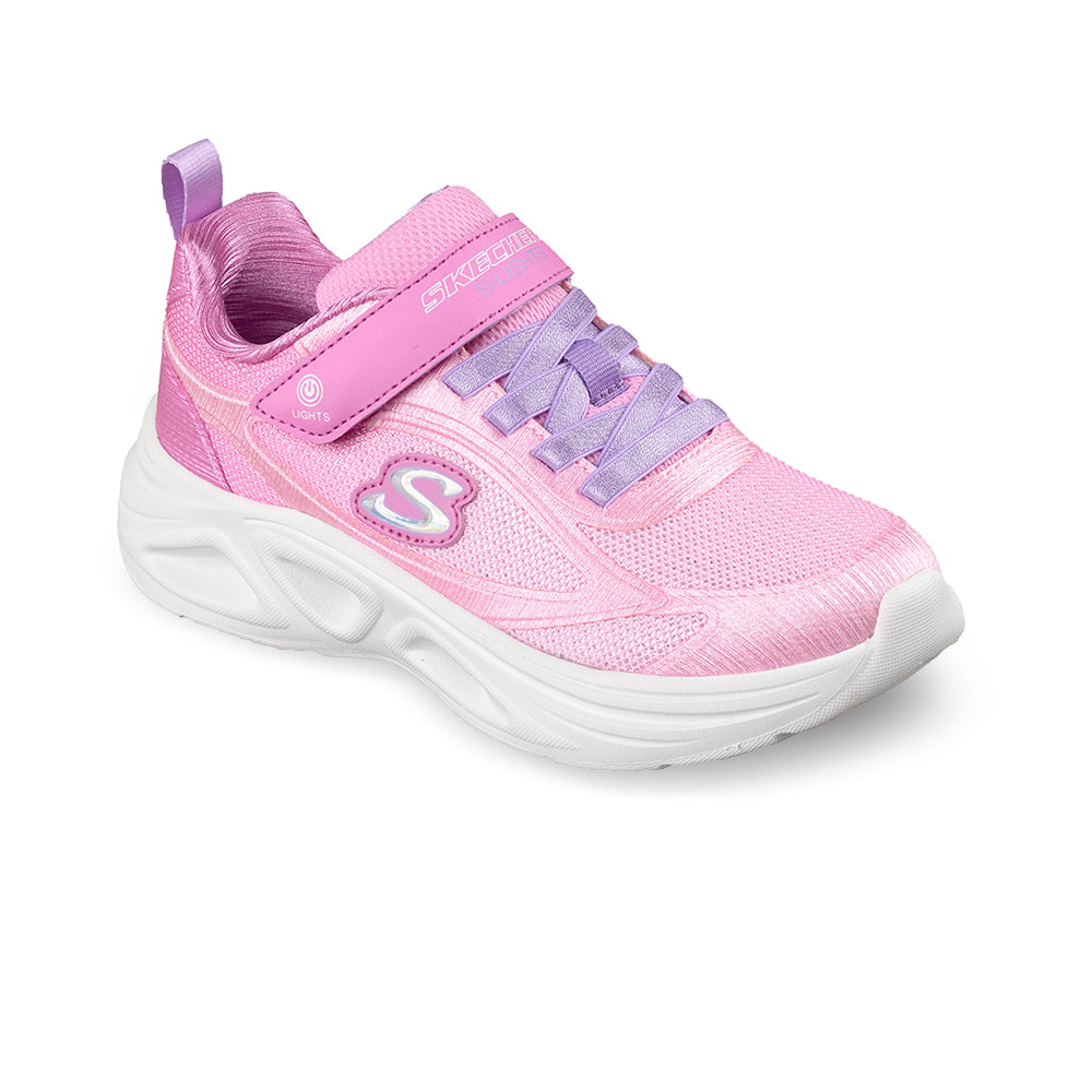 SKECHERS S-Lights: Sola Glow 2.0 - Dazzle Steps รองเท้าลำลองเด็กผู้หญิง Supersports Thailand