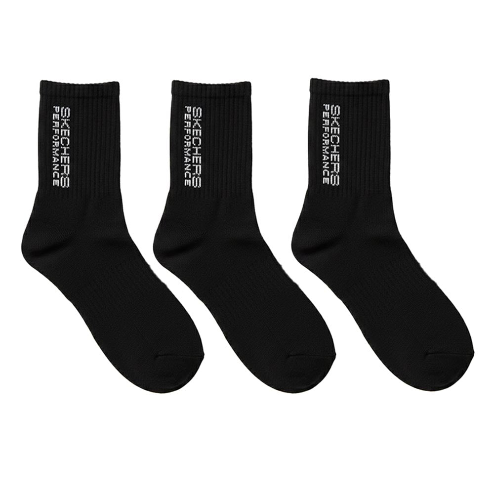 SKECHERS Performance Unisex Socks (3 Pairs) - Supersports Thailand Supersports Thailand