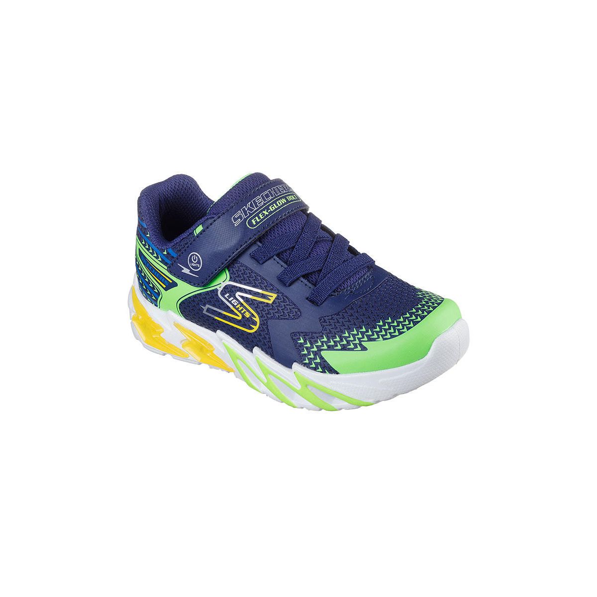 SKECHERS S-Lights®: Flex-Glow Bolt Boys Lifestyle Shoes - Supersports Thailand Supersports Thailand