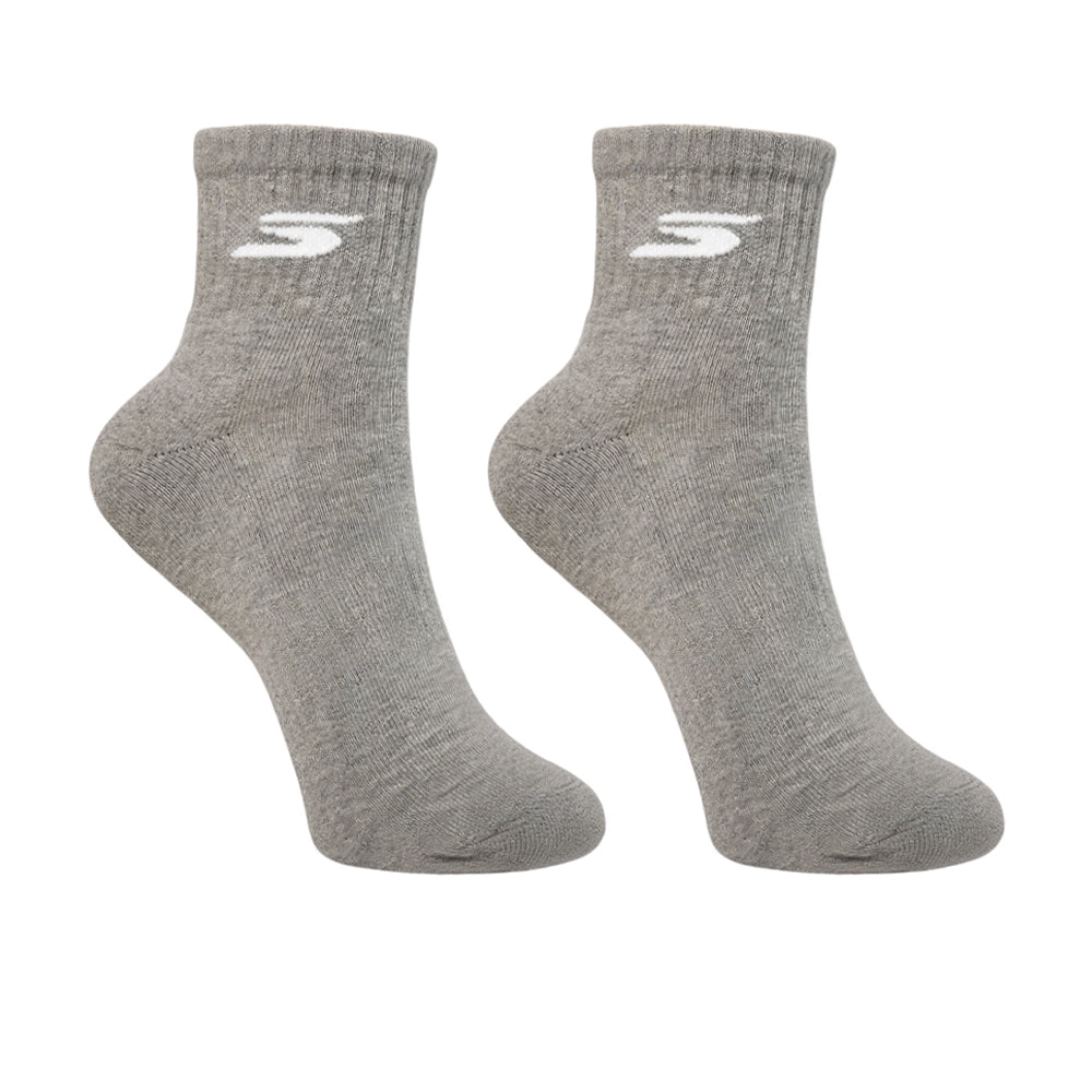 SKECHERS Quarter Sock Unisex Socks (3 Pairs) - Supersports Thailand