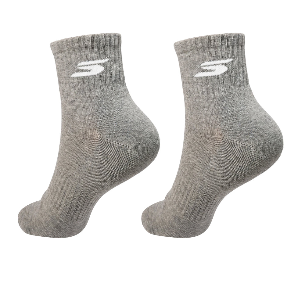 SKECHERS Quarter Sock Unisex Socks (3 Pairs) - Supersports Thailand