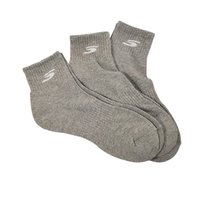 SKECHERS Quarter Sock Unisex Socks (3 Pairs) - Supersports Thailand