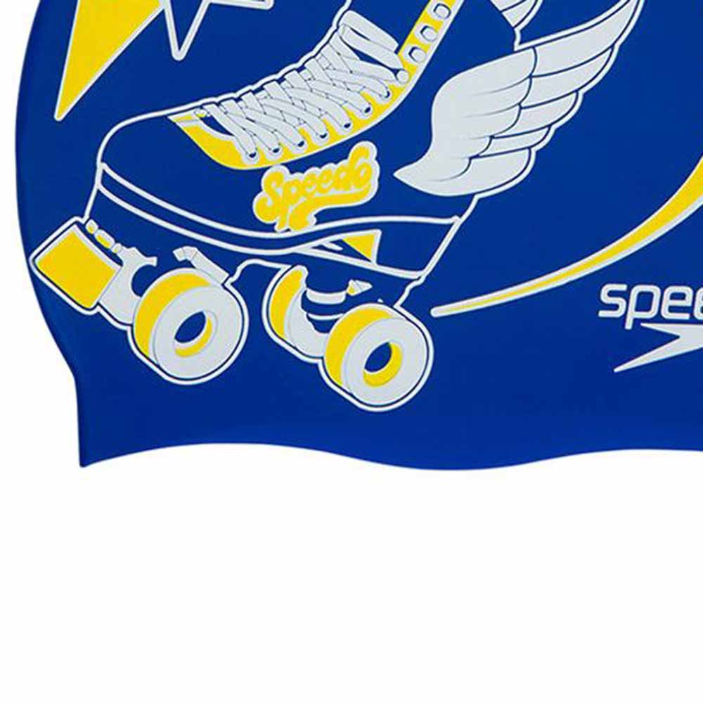 SPEEDO Junior Slogan Kids Swim Cap - Supersports Thailand