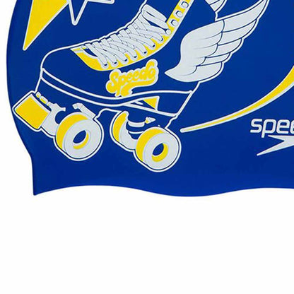 SPEEDO Junior Slogan Kids Swim Cap - Supersports Thailand