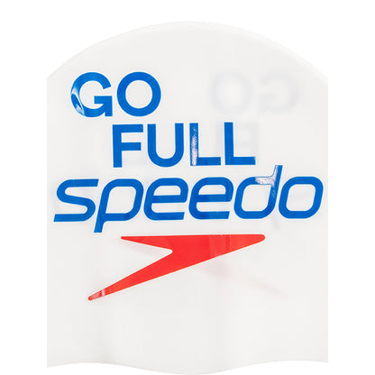 SPEEDO Slogan Printed Unisex Swim Cap