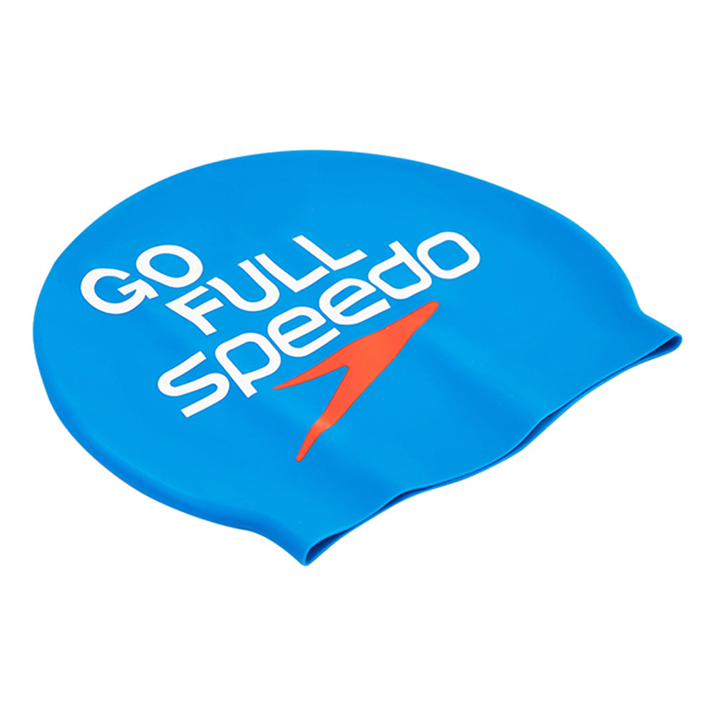 SPEEDO Slogan Printed Unisex Swim Cap - Supersports Thailand