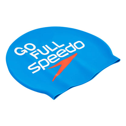 SPEEDO Slogan Printed Unisex Swim Cap - Supersports Thailand