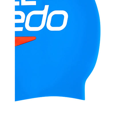 SPEEDO Slogan Printed หมวกว่ายน้ำผู้ใหญ่