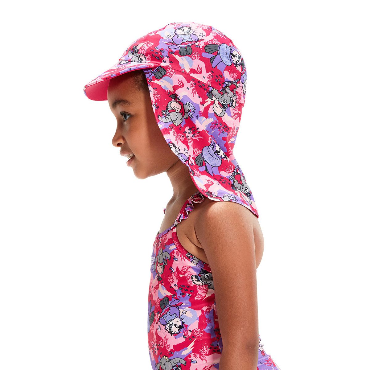 SPEEDO Learn To Swim Sun Protection Girls Swim Hat - Supersports Thailand Supersports Thailand