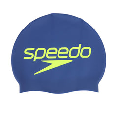 SPEEDO Slogan Printed หมวกว่ายน้ำผู้ใหญ่