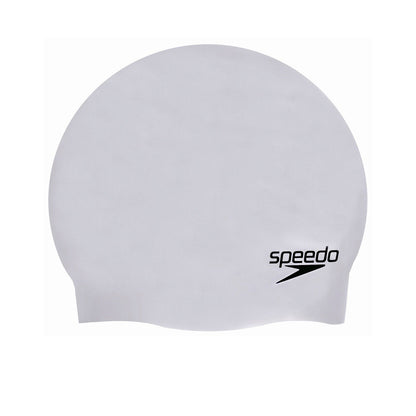 SPEEDO Flat Silicone หมวกว่ายน้ำผู้ใหญ่