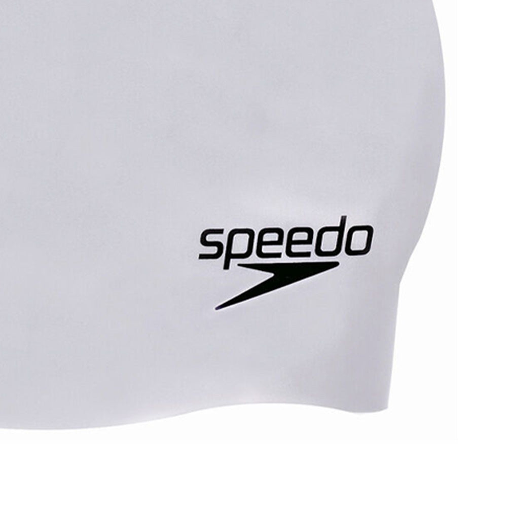 SPEEDO Flat Silicone หมวกว่ายน้ำผู้ใหญ่