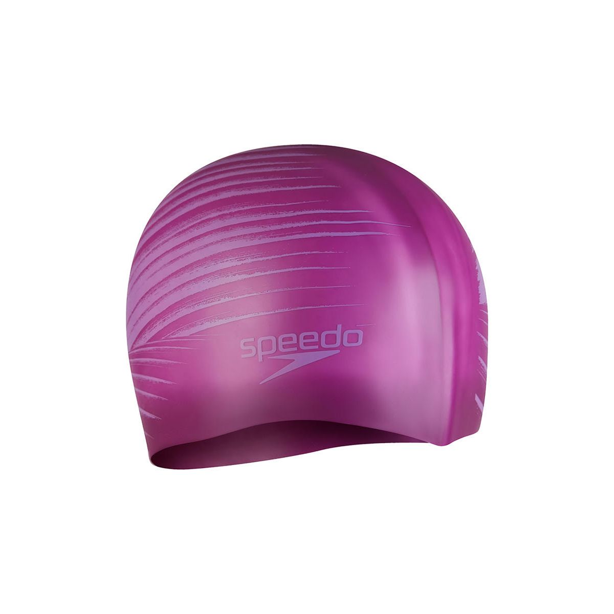 SPEEDO Long Hair Printed Silicone Unisex Swim Cap - Supersports Thailand
