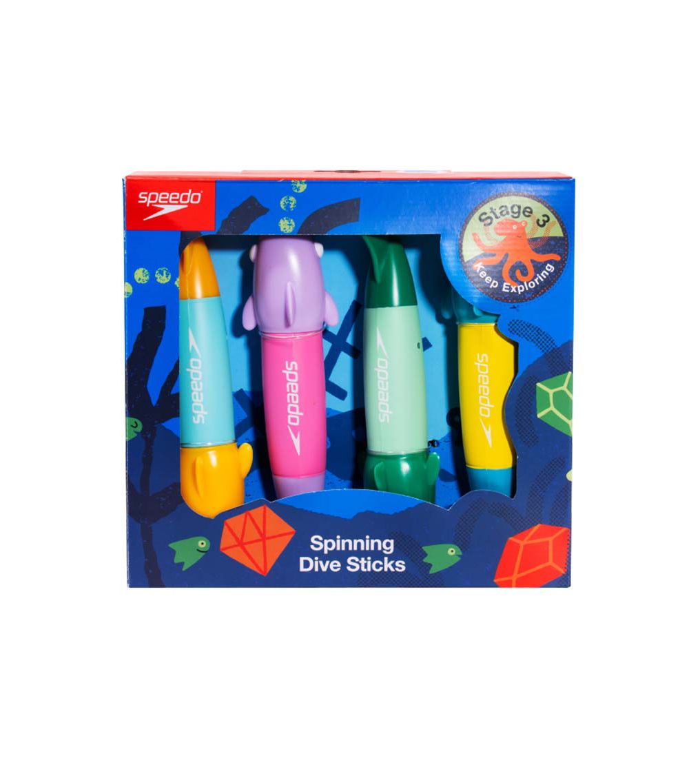 Speedo Spinning Dive Toys, Rosa/Grün/Orange - Size: ONESZ Speedo Spinning Dive Toys, Rosa/Grün/Orange - Size: ONESZ