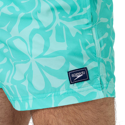 SPEEDO Print Redondo Edge Volley 14" กางเกงว่ายน้ำขาสั้นผู้ชาย