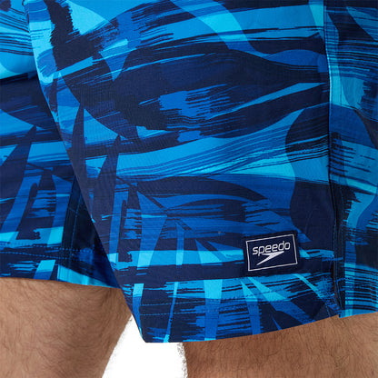 SPEEDO Print Redondo Edge Volley 18" กางเกงว่ายน้ำขาสั้นผู้ชาย