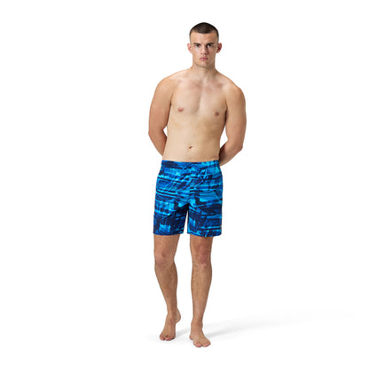 SPEEDO Print Redondo Edge Volley 18" กางเกงว่ายน้ำขาสั้นผู้ชาย