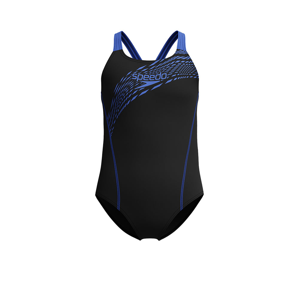 SPEEDO Medley Logo Medalist ชุดว่ายน้ำเด็กผู้หญิง