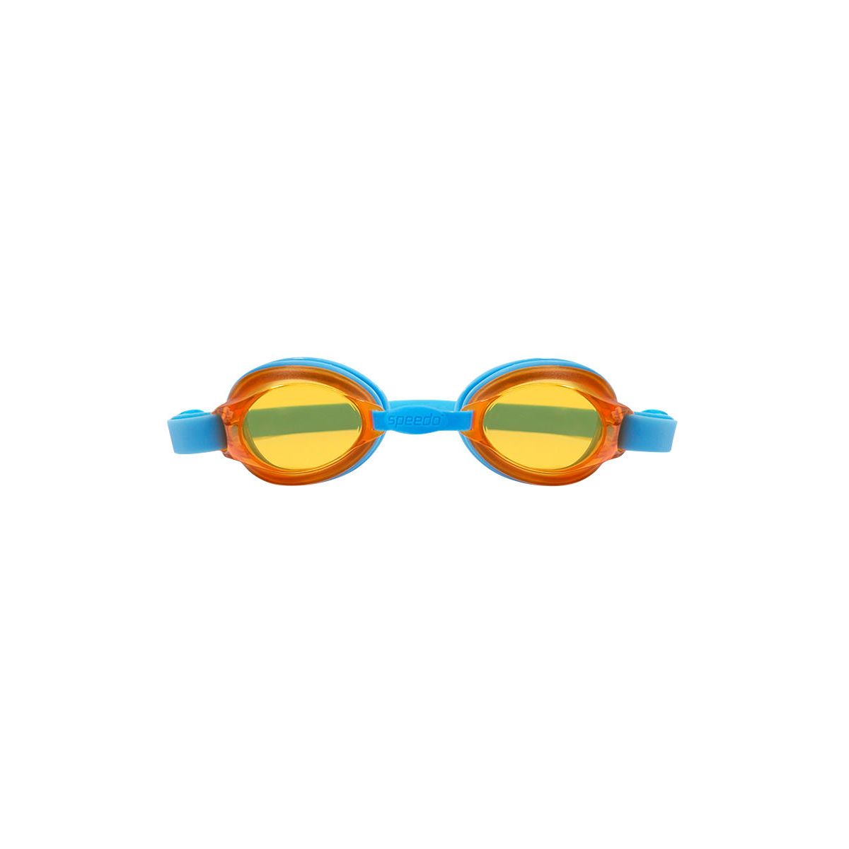 SPEEDO Jet Junior Boys' Goggle 8-092989082 6-14 Years Blue-Orange - Supersports Thailand Supersports Thailand