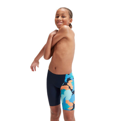SPEEDO Digital Allover V Cut Jammer Boys Swim Shorts - Supersports Thailand