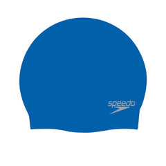 SPEEDO Plain Moulded Silicone Unisex Swimming Cap