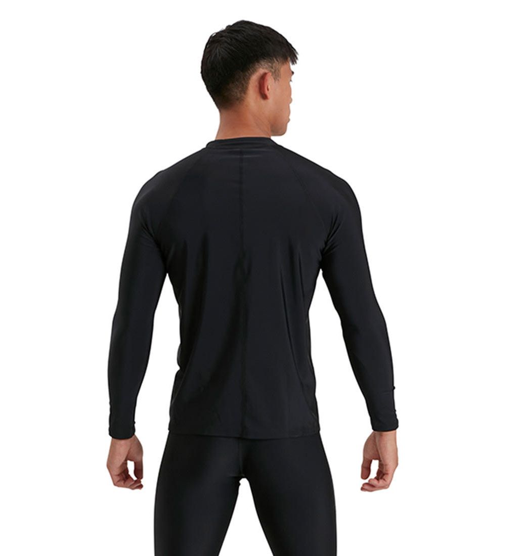 SPEEDO  Zip Long Sleeve Men's Rashguard - Supersports Thailand