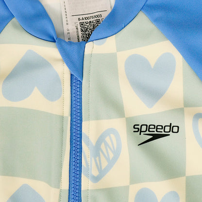SPEEDO Long Sleeve Zip Girls Rashguard - Supersports Thailand