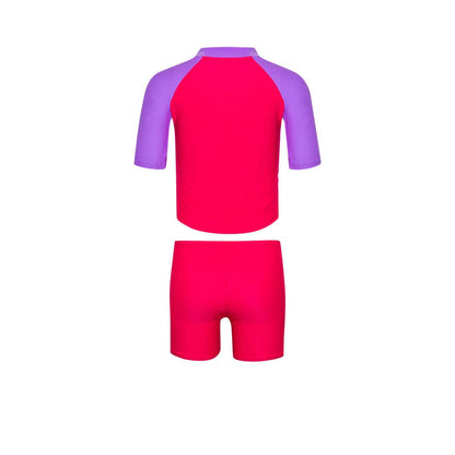 SPEEDO Rashguard and Jammer Set Girls Swimsuit