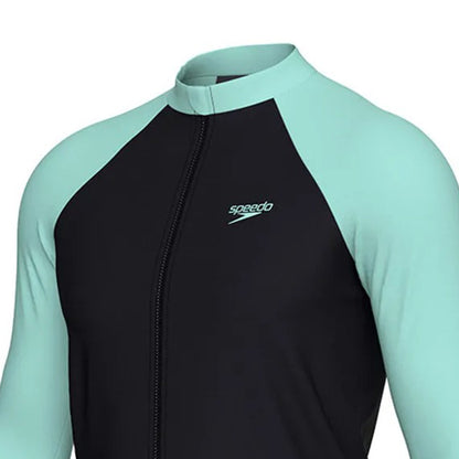 SPEEDO Long Sleeve Zip Men's Rashguard - Supersports Thailand