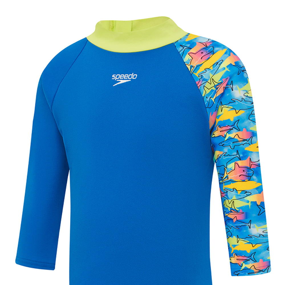 SPEEDO Under The Sea Long Sleeve Boys Rashguard