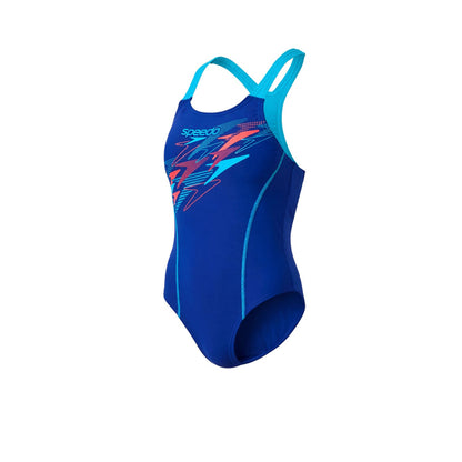 SPEEDO Medley Logo Medalist Girls Swimsuit - Supersports Thailand