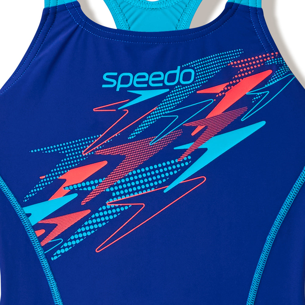 SPEEDO Medley Logo Medalist Girls Swimsuit - Supersports Thailand Supersports Thailand