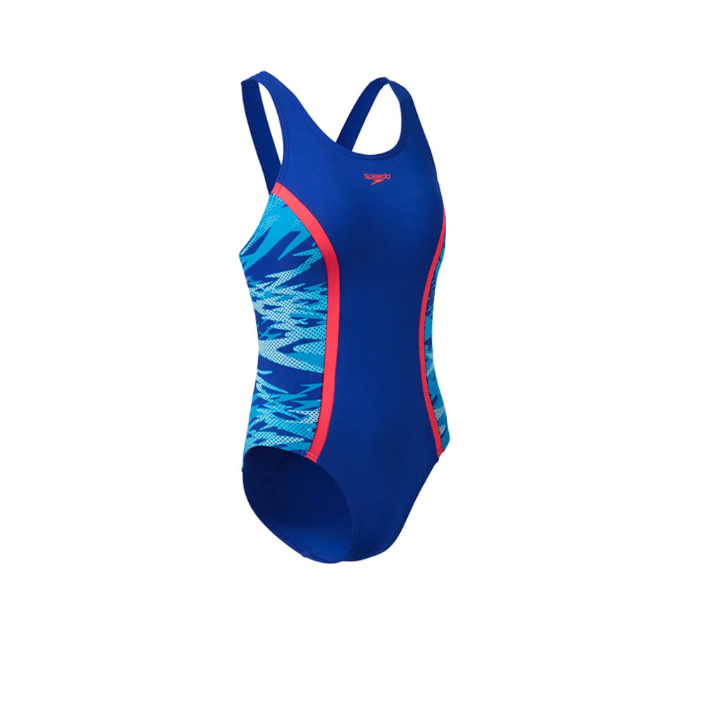 SPEEDO Hyperboom Splice Muscleback Girls Swimsuit - Supersports Thailand