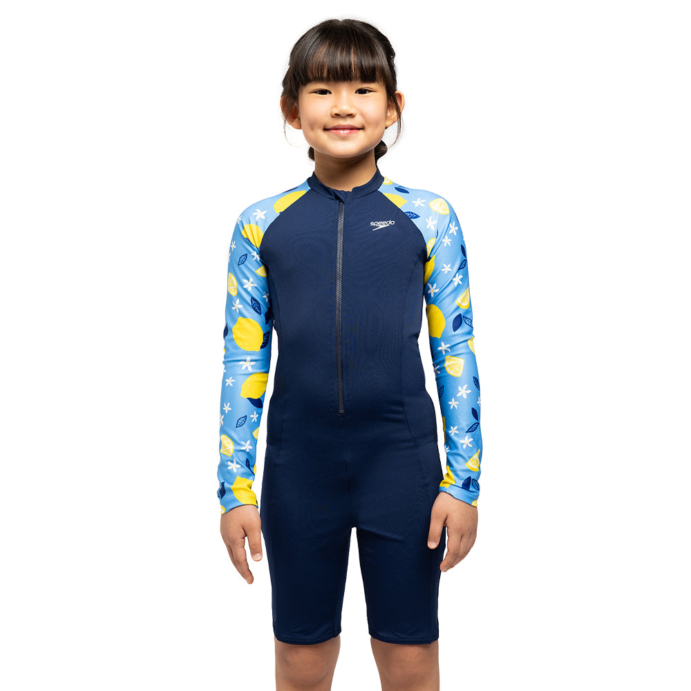 SPEEDO Splash & Learn 2.0 Printed All-In-One Boys Swimsuit