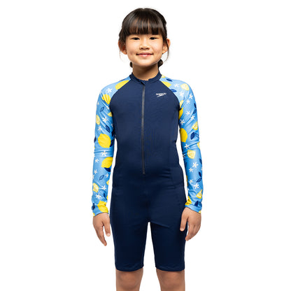 SPEEDO Splash & Learn 2.0 Printed All-In-One Boys Swimsuit