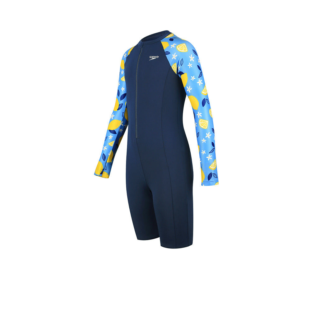 SPEEDO Splash & Learn 2.0 Printed All-In-One Boys Swimsuit