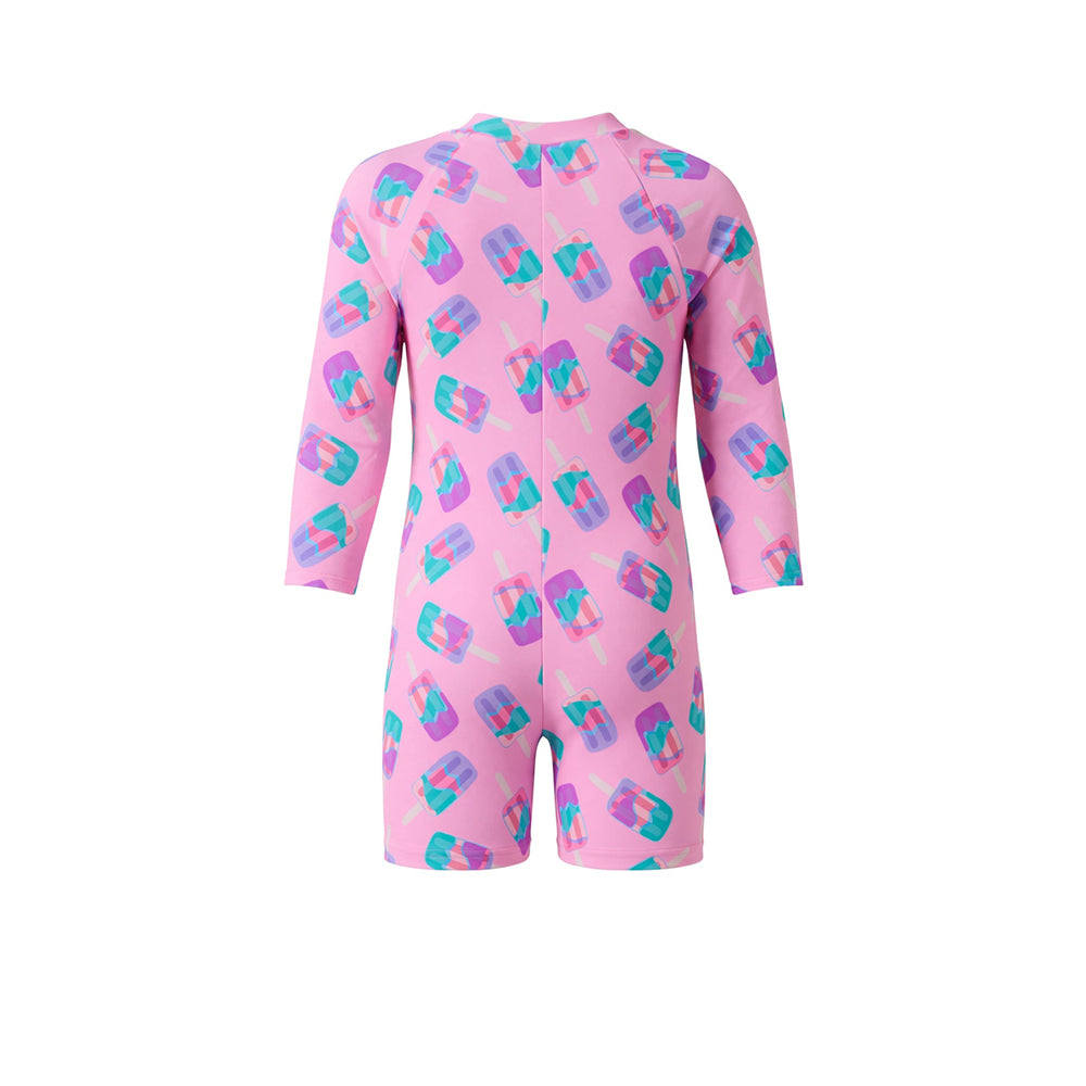 SPEEDO Printed Long Sleeve Girls Swimsuit - Supersports Thailand
