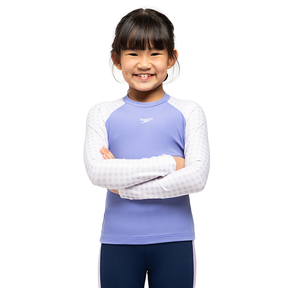 SPEEDO Splash & Learn 2.0 Long Sleeve Girls Rashguard