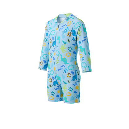 SPEEDO Printed Long Sleeve Boys Swimsuit - Supersports Thailand