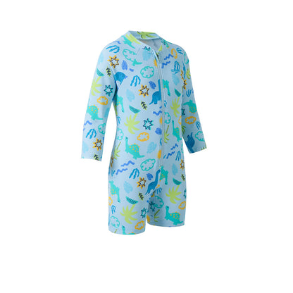SPEEDO Printed Long Sleeve Boys Swimsuit - Supersports Thailand