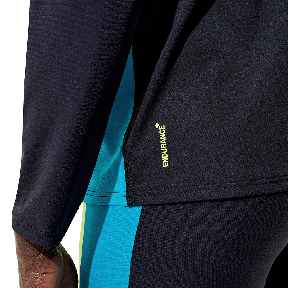 SPEEDO Hyperboom Splice Long Sleeve Zip Men's Rashguard - Supersports Thailand Supersports Thailand