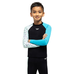 SPEEDO Splash & Learn 2.0 Long Sleeve Boys Rashguard