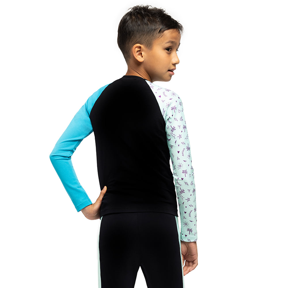 SPEEDO Splash & Learn 2.0 Long Sleeve Boys Rashguard